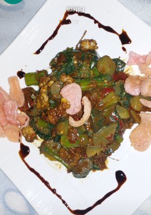 Foto resep Rujak petis khas jatim