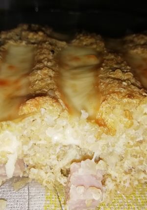 Una foto de Pastel de Quinoa con Jamón