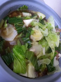 รูปของ จับฉ่ายผักรวมสามชั้นซี่โครงหมูบด