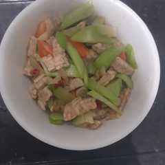 รูปของ Tumis Tempe Labu Siam