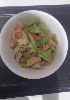 Foto resep Tumis Tempe Labu Siam