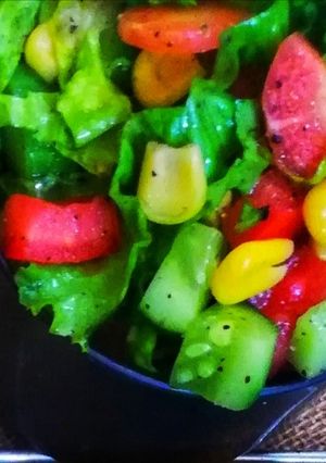 A picture of Mix veggies salad.