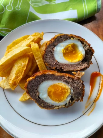 Cara Mudah Membuat Resep  Scotch Egg yang Bikin Ngiler, Sempurna