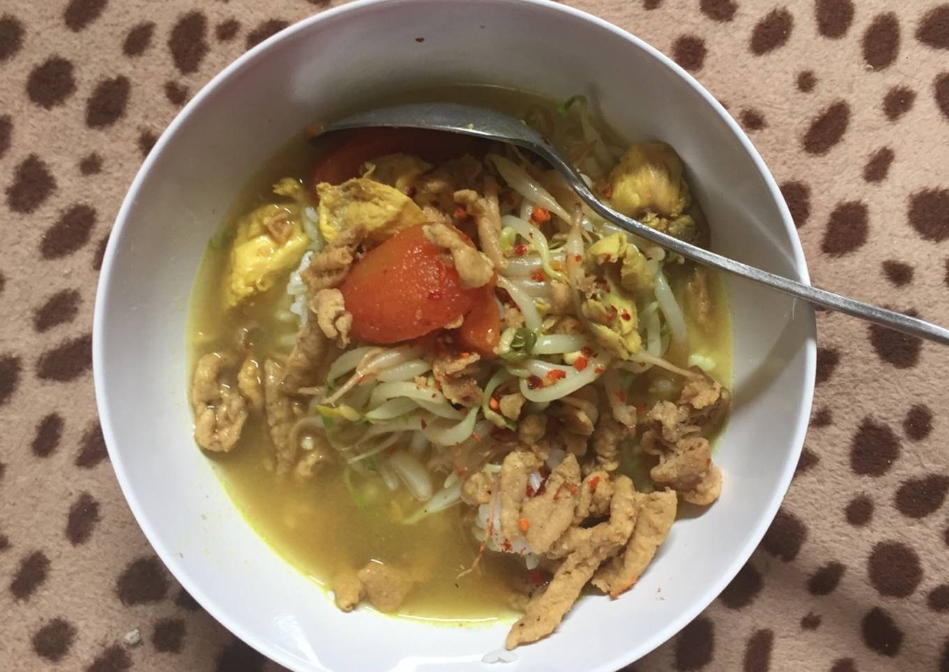 Soto ayam solo ala mama sri