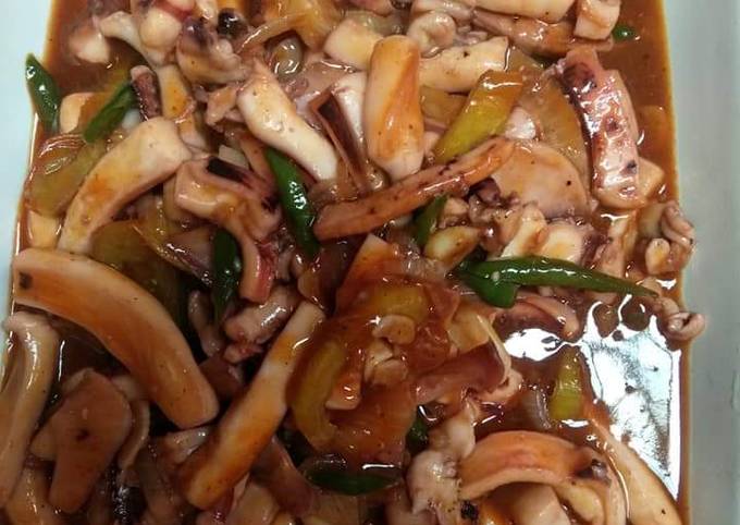 Resep Cumi Pedas Manis Simple Oleh Putri Cookpad