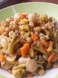 Ensalada tibia colorida🥗🥙🥑