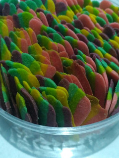 Foto resep Lidah Kucing Rainbow