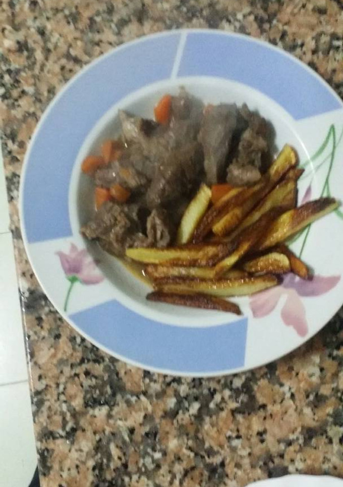 Una foto de Carrillera en salsa