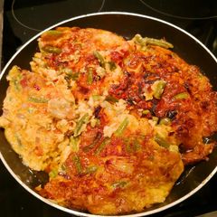 Delicious Teresa' s Omelette😍🧀🌷 A picture of Delicious Teresa' s Omelette😍🧀🌷.