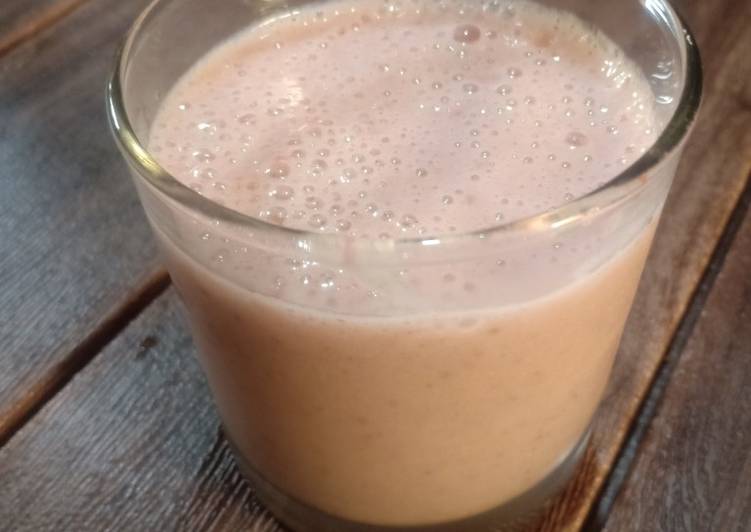 Resep Healthy Strawberry Banana Smoothie Anti Gagal