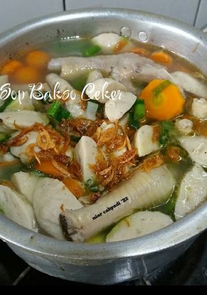 Foto resep Sop Bakso Ceker