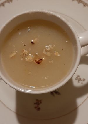 Une photo de Velouté de céleri aux pommes