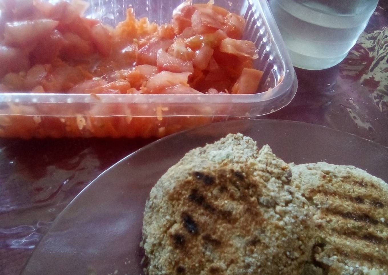 Hamburguesas de lentejas