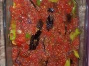 A picture of green pepper garlic