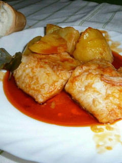 Una foto de Bacalao a la tranca