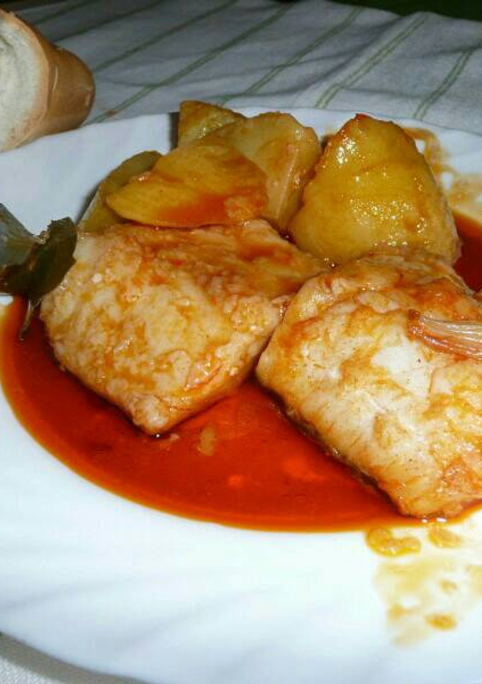 Una foto de Bacalao a la tranca