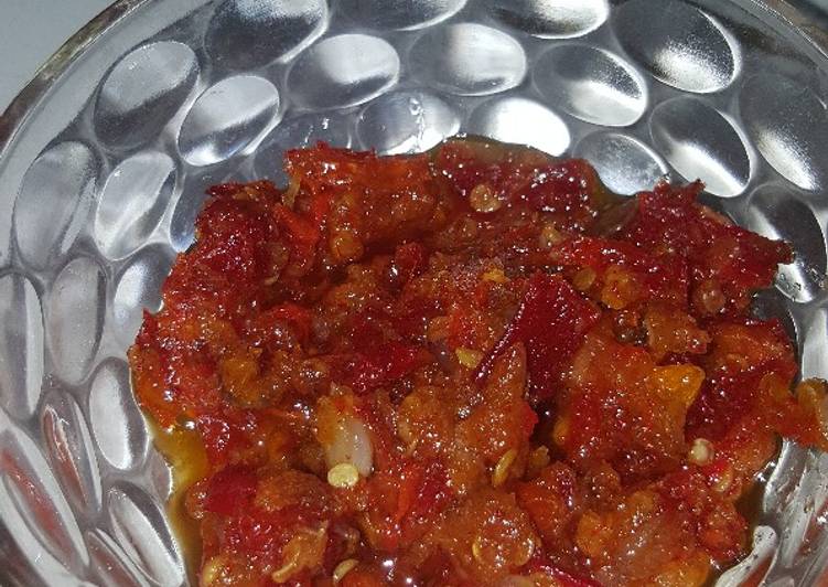 Resep Sambal korek Anti Gagal