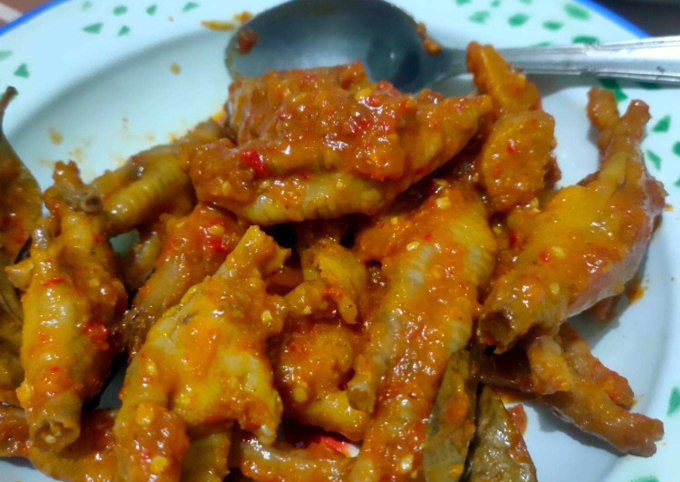 Ceker Pedas Bumbu Kecap