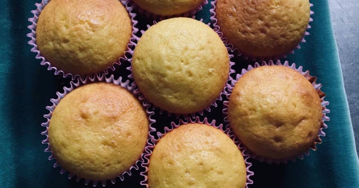 Mareo Iniciativa Aplicable Cupcakes súper esponjosos y fáciles! Receta de Pi- Cookpad