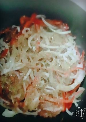 Una foto de Bifes a la criolla