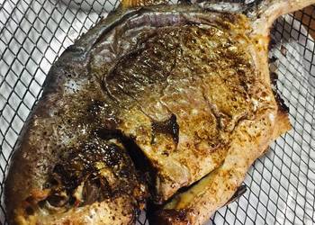 Easiest Way to Make Appetizing Simple Air Fryer Fish  Pompano with moist meat