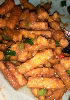 Foto resep Tempe tumis manis