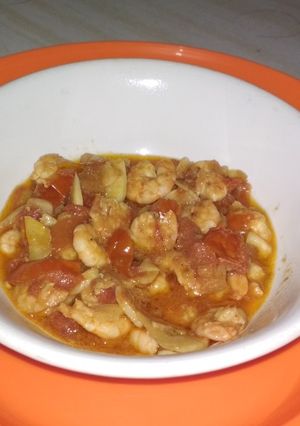 Foto resep Udang Tomat Tumis #SiapRamadhan