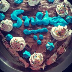 A picture of Rava cake.
