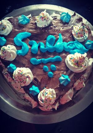 A picture of Rava cake.