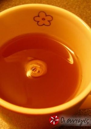 A picture of Hot beverage for a cold.