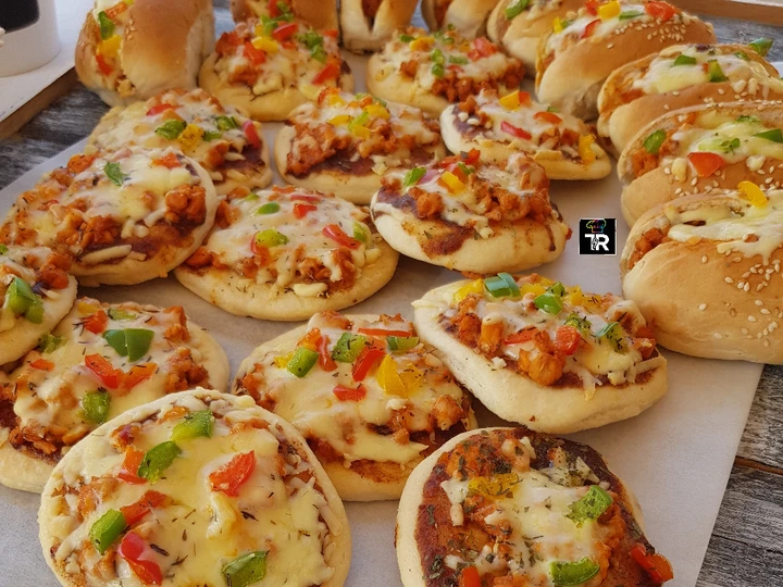 Easy Steps to Make Mini chicken pizzas & Subs the Perfect Can spoil the tongue