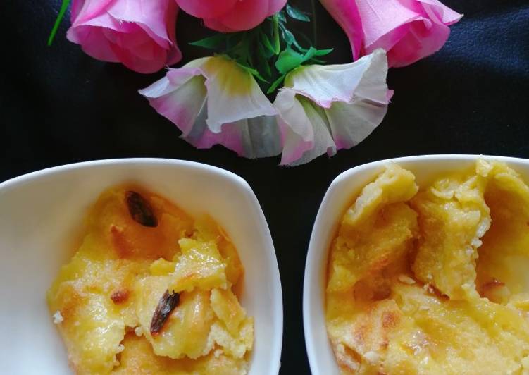 Step-by-Step Guide to Prepare Quick Baked Bread pudding