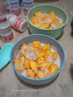 Foto resep Es Mangga Yakult