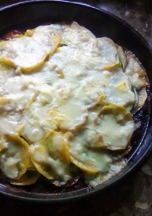 Una foto de Pastel de zapallito