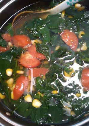 Foto resep Sayur katuk jagung