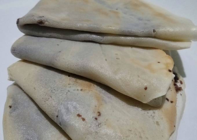 Cara membuat Crepes Crispy Teflon Cara membuat Crepes Crispy Teflon