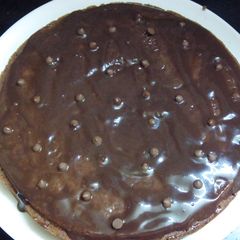 A picture of Ragi Or Finger millet Choco Banana Cashew Cake.