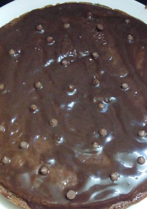 A picture of Ragi Or Finger millet Choco Banana Cashew Cake.