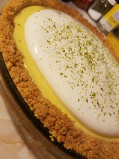 A picture of Key Lime Pie.