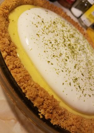 A picture of Key Lime Pie.