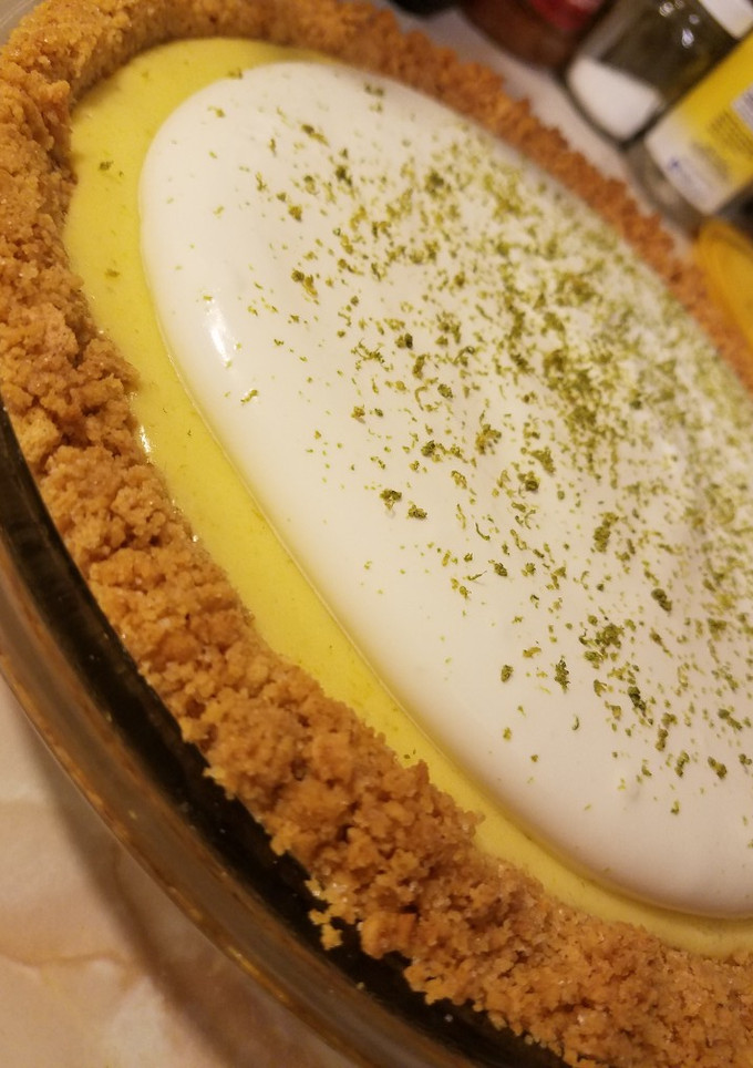 A picture of Key Lime Pie.