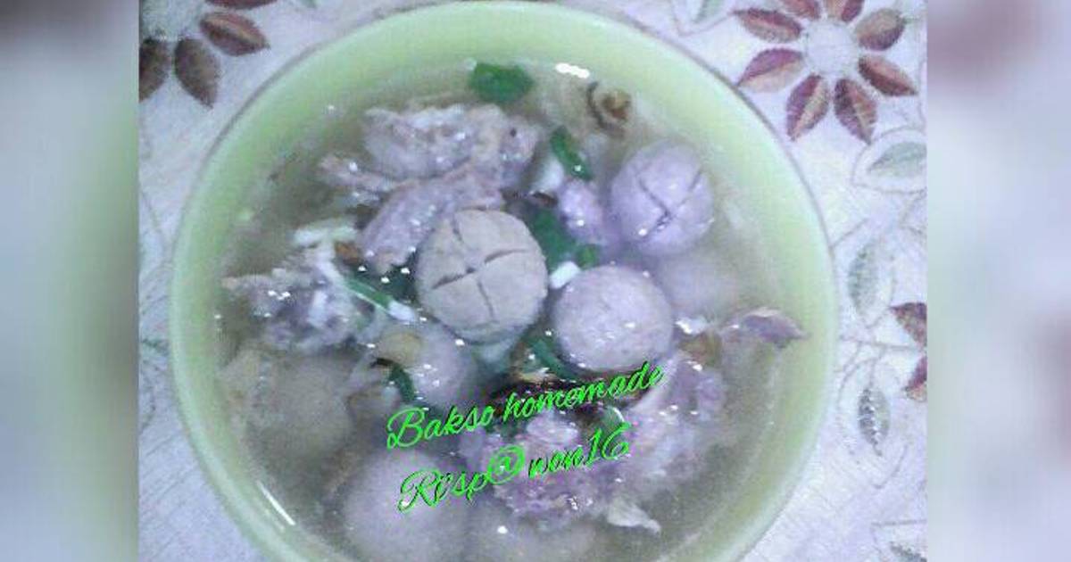 Resep Bakso Homemade Oleh Risma Annisa Cookpad