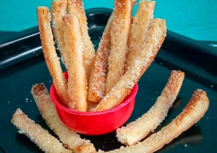 Resep Bagelan Pinggiran Roti Tawar Anti Gagal