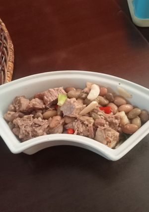 Foto resep Oseng kacang merah daging sapi