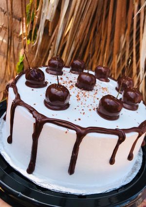 Una foto de Pastel de chocolate