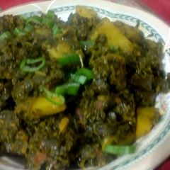 A picture of Aloo-Mathi.
