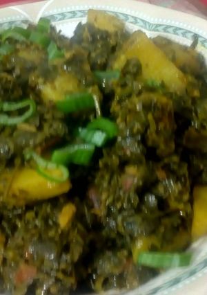 A picture of Aloo-Mathi.