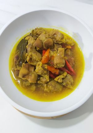 Foto resep Ampela Bumbu Kuning