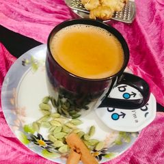 Ginger tea /Adrak wali chai A picture of Ginger tea /Adrak wali chai.