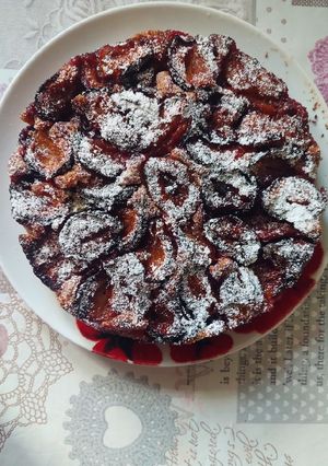 Gluténmentes szilvás kevert recept fotója